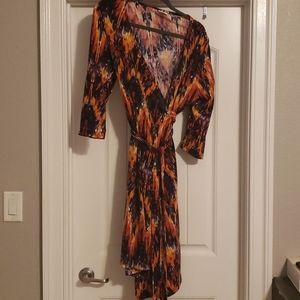 Lularoe Michelle  wrap  dress 2xl